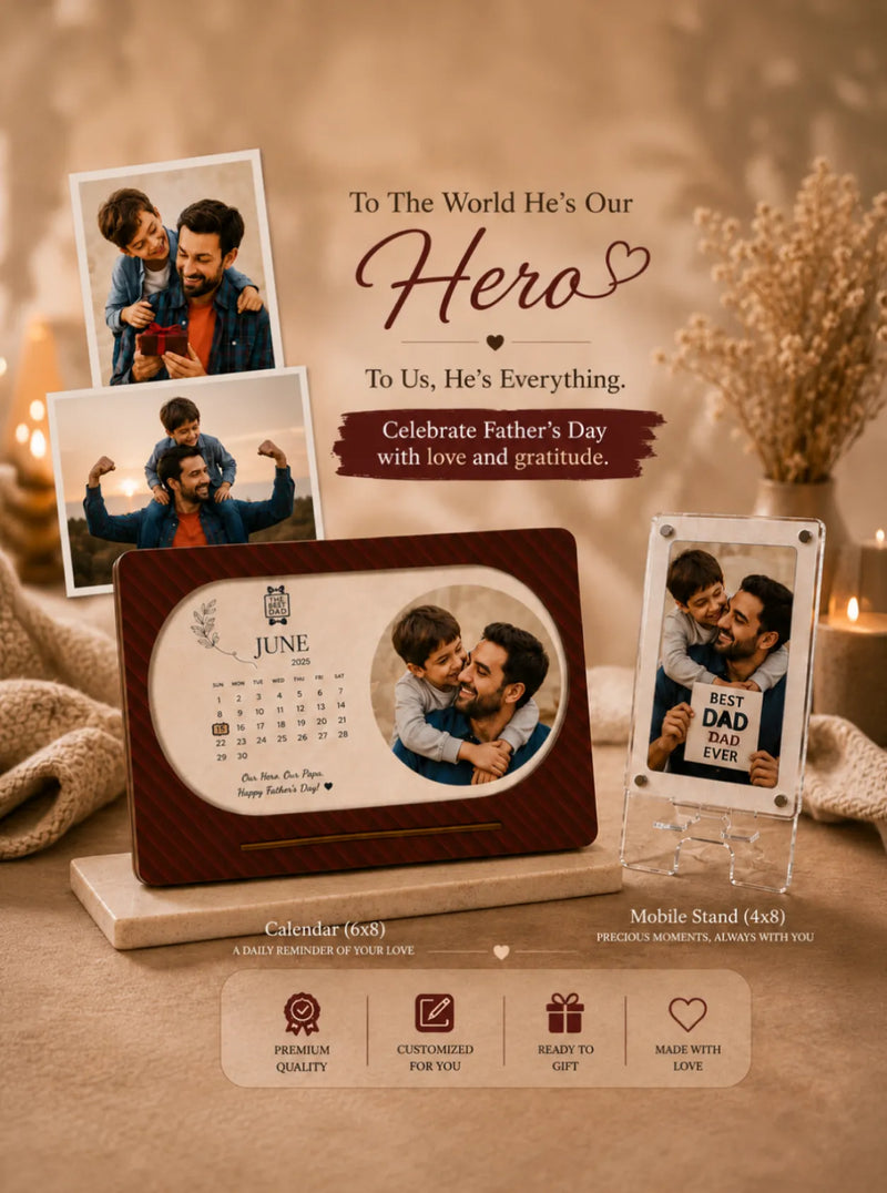 The Core Combo – Father's Day Personalized Gift Set