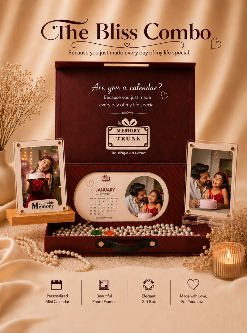 The Bliss Combo – Birthday Personalized Gift Set