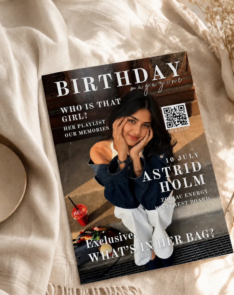 Birthday Photo Magazine