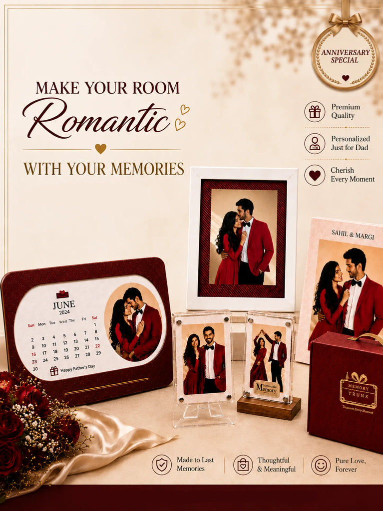 The Ultimate Anniversary Memory Combo – Personalized Gift Set