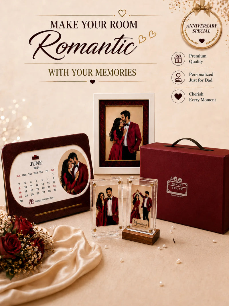 The Aura Combo – Anniversary  Personalized Gift Set