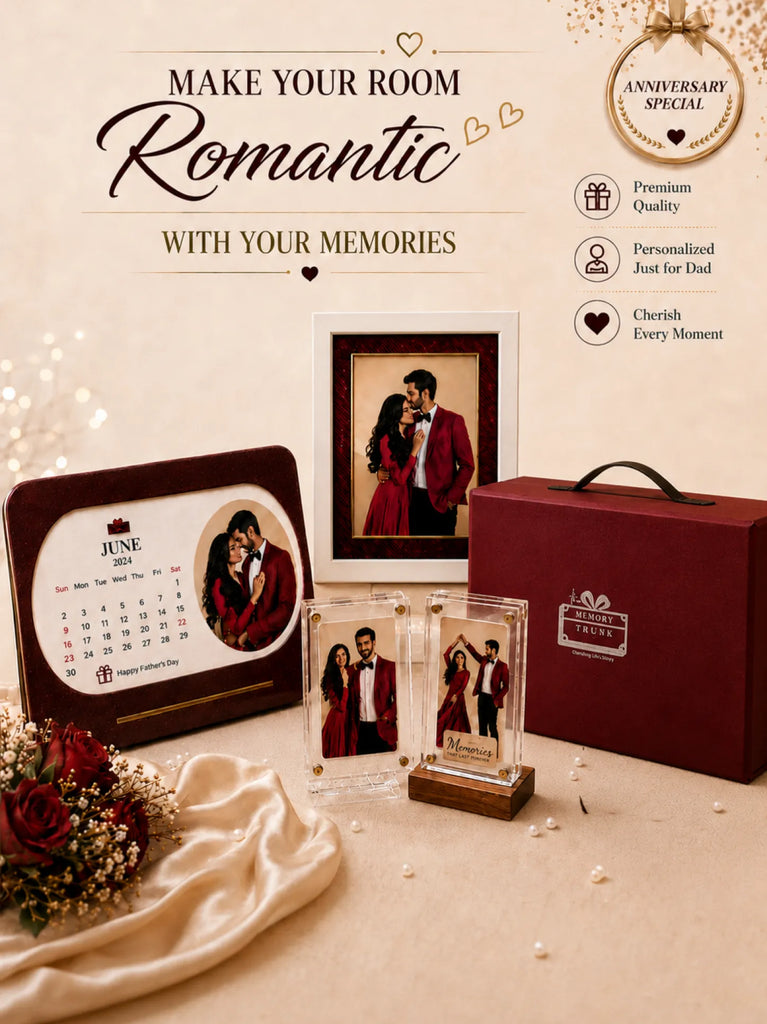 The Aura Combo – Anniversary  Personalized Gift Set