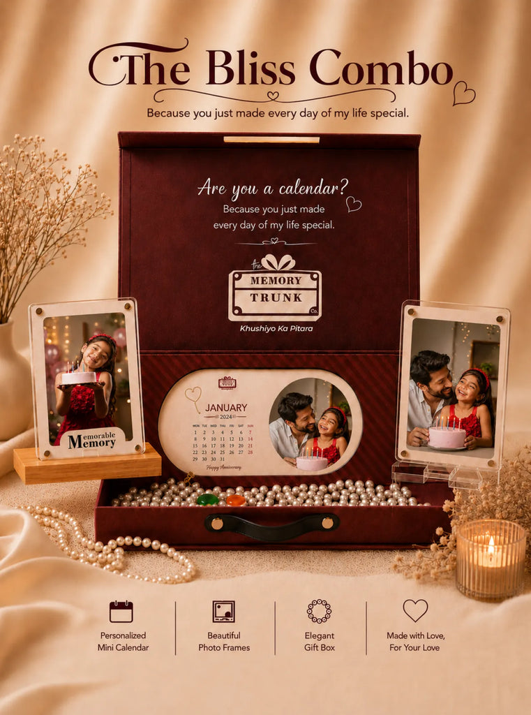 The Bliss Combo – Birthday Personalized Gift Set