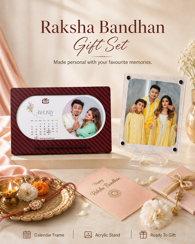 The Core Combo – Raksha Bandhan Personalized Gift Set