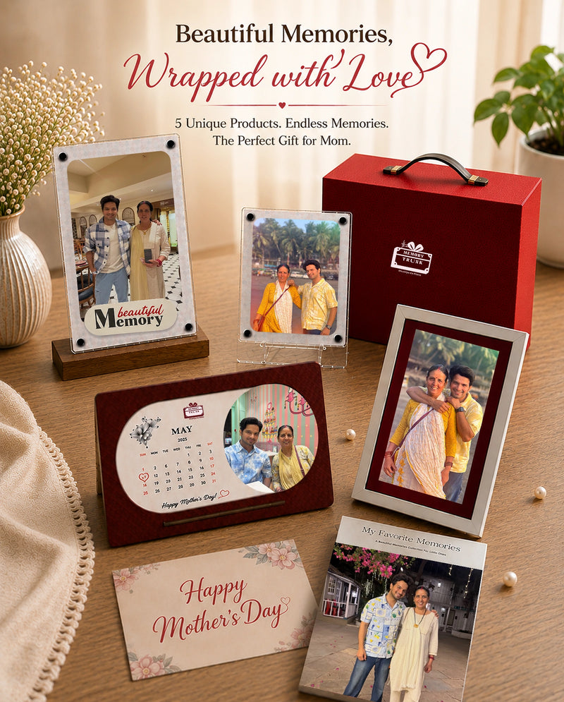 The Ultimate Mother's Day Memory Combo – Personalized Gift Set