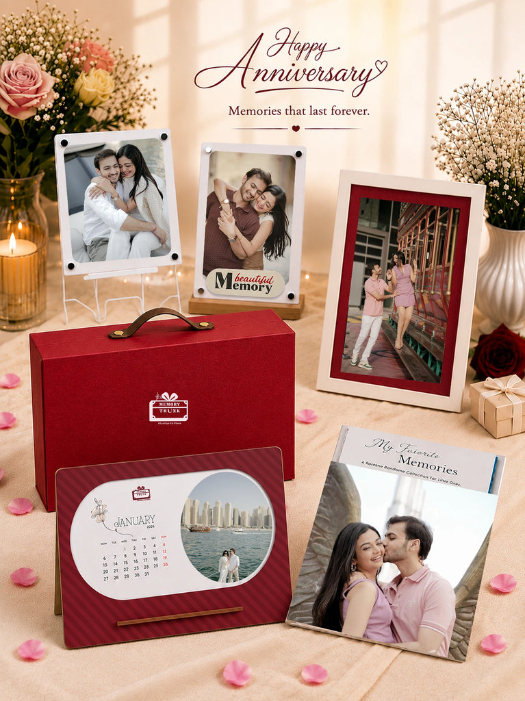 The Ultimate Anniversary Memory Combo – Personalized Gift Set