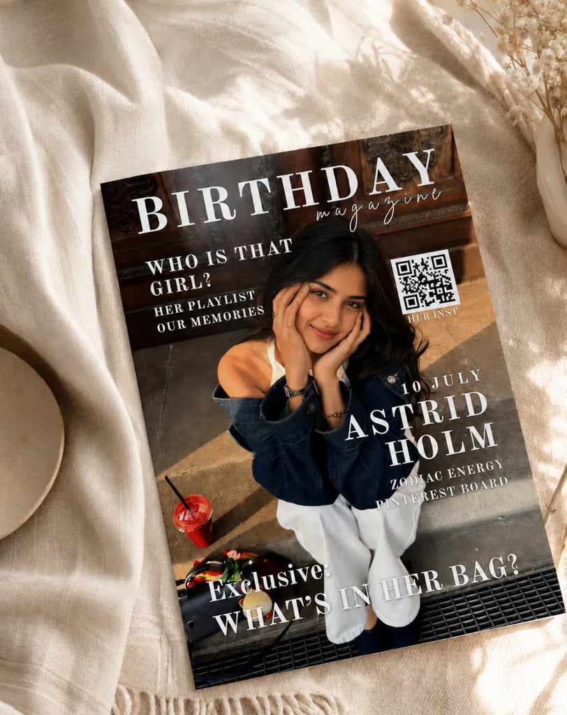 Birthday Photo Magazine