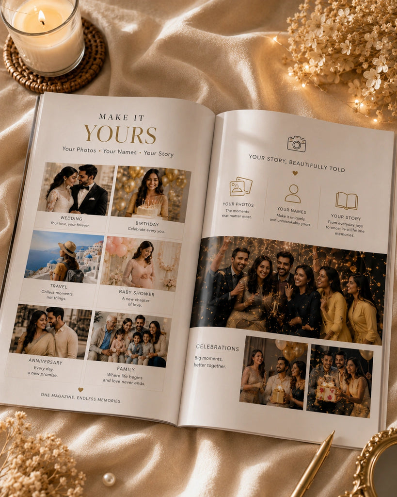 Personalized Photo Magazine – Your Photos, Your Story