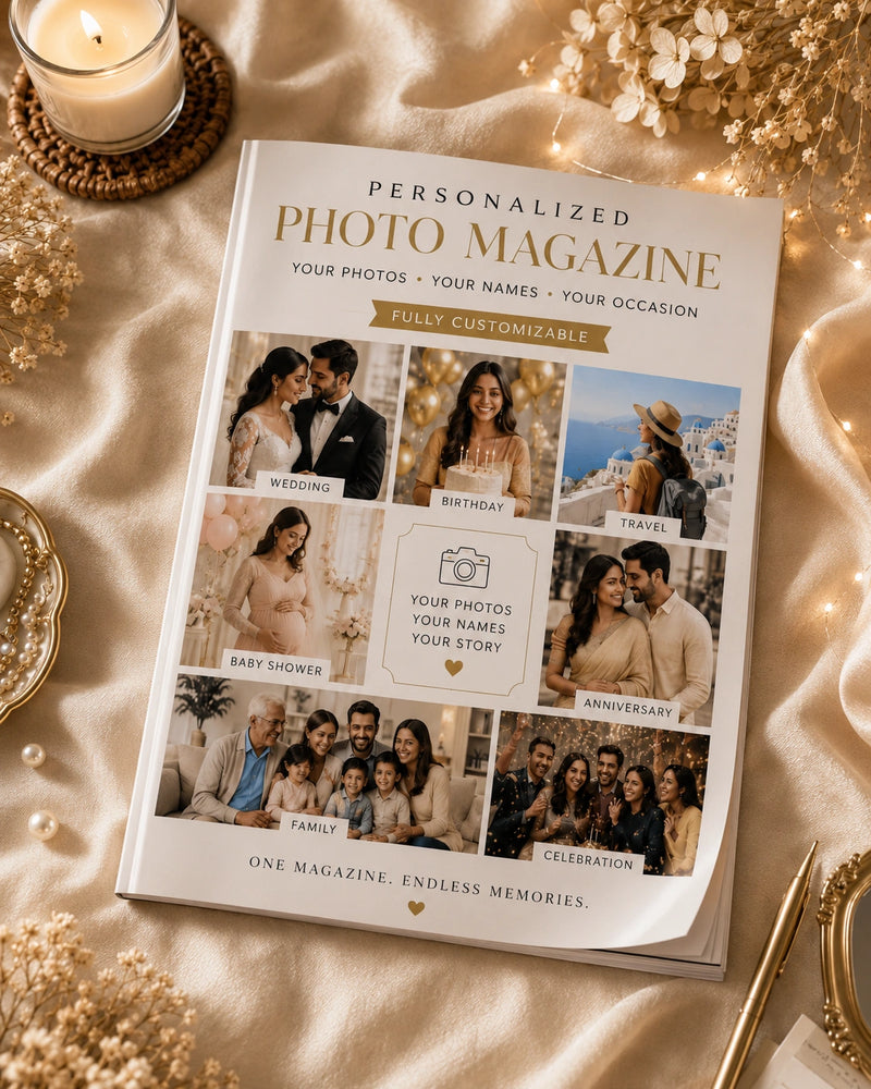 Personalized Photo Magazine – Your Photos, Your Story